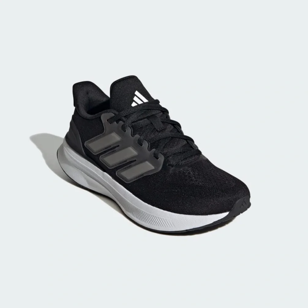 🆕 adidas Ultrarun 5 Kids Sneakers Black/White Youth 4.5 Unisex NWT - Picture 1 of 8
